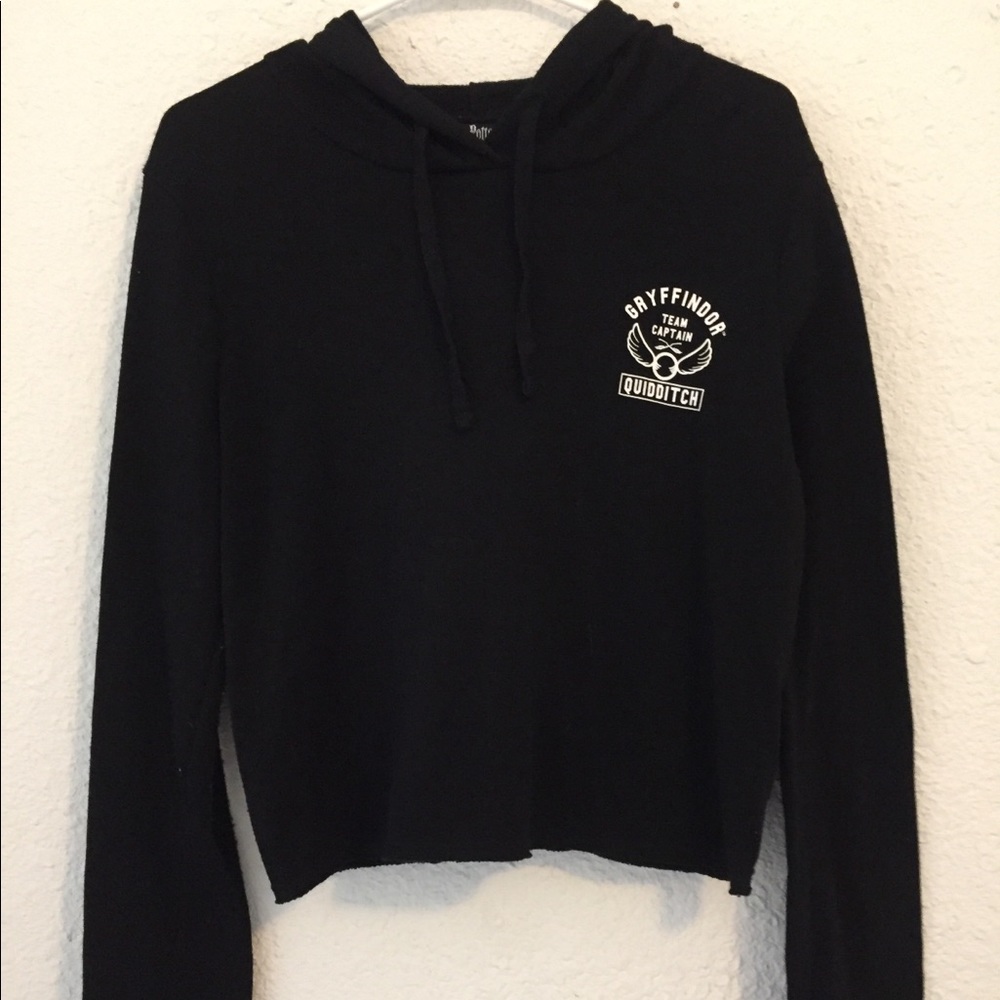 black Harry Potter hoodie